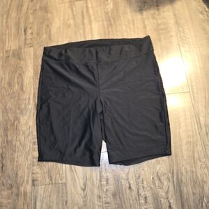 Torrid Black Bike Shorts